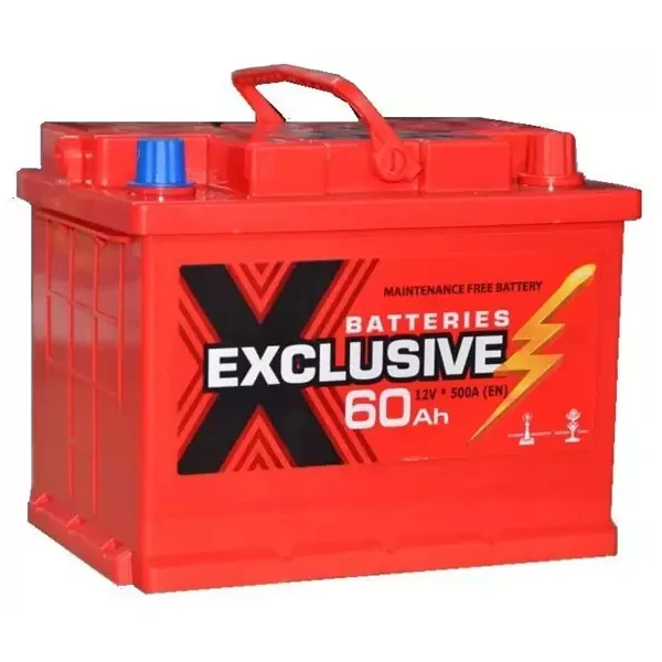 Аккумулятор EXCLUSIVE 60 Ач 500 А (EN), прямая полярность, LN2