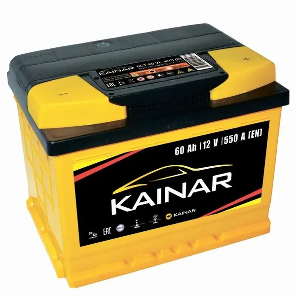 Аккумулятор KAINAR 60 Ач 520 А (EN), обратная полярность, LN2