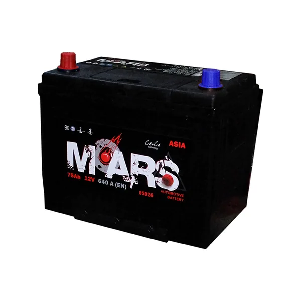 Аккумулятор MARS Asia 75Ah euro EN640 85D26L