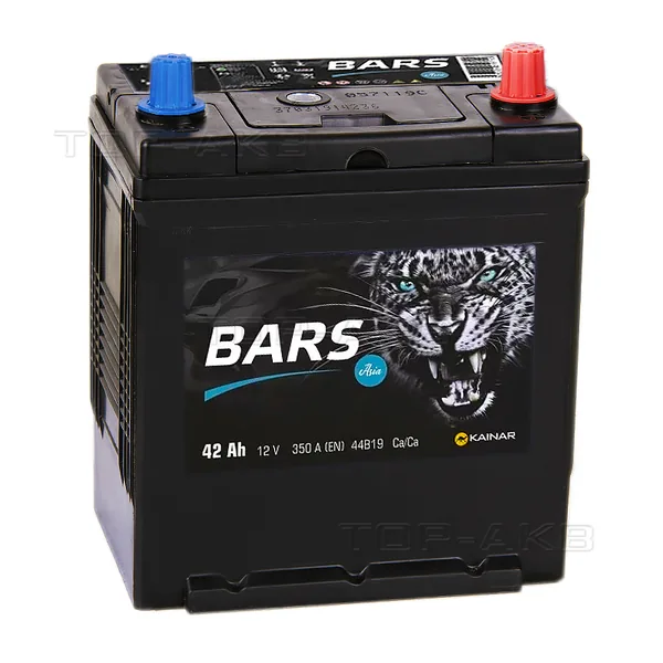 Аккумулятор BARS Asia 42Ah euro EN350 44B19L