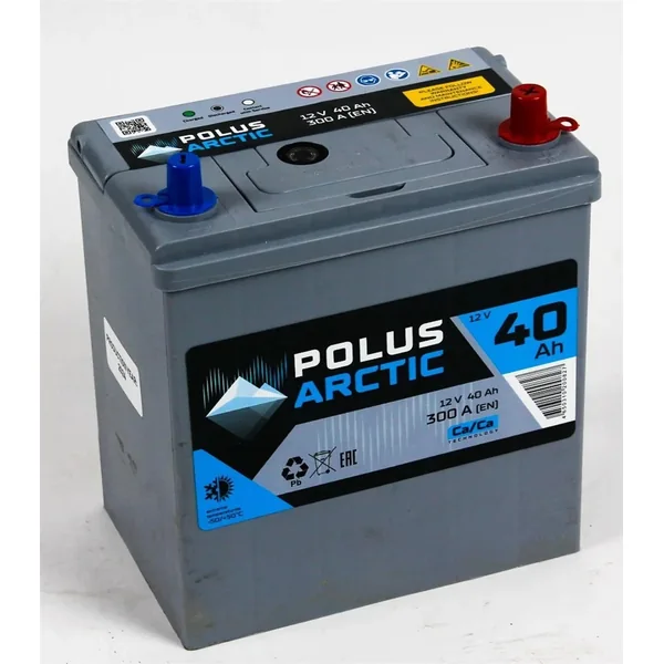 Аккумулятор POLUS Arctic AGM 40Ah euro EN380 40B20L