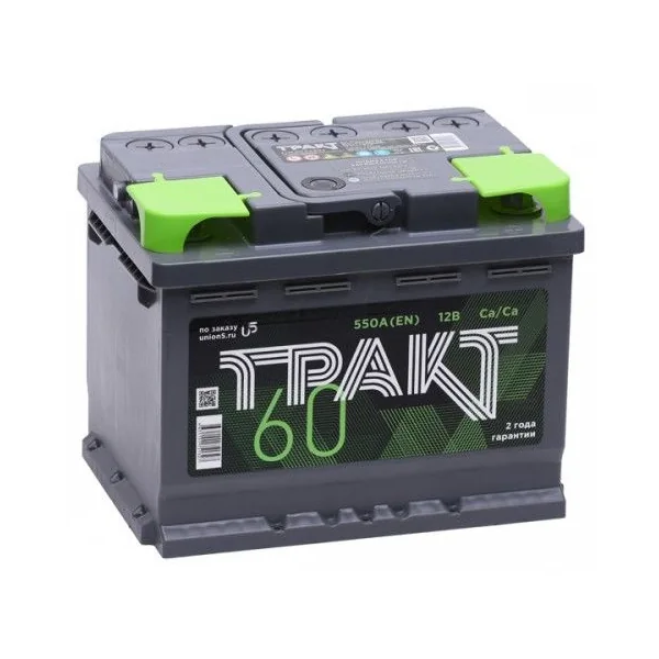 Аккумулятор ТРАКТ 60 Ач 550 А (EN), обратная полярность, LN2