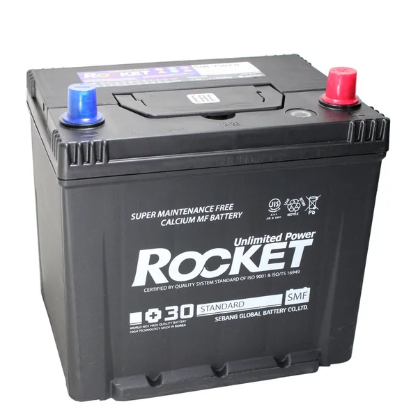 Аккумулятор ROCKET 65Ah euro SAE590 75D23L