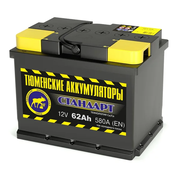 Аккумулятор ТЮМЕНСКИЕ АККУМУЛЯТОРЫ Стандарт 62Ah прямой EN580