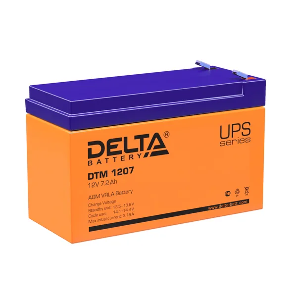 Аккумулятор DELTA DTM 12032 12V 3,2Ah AGM