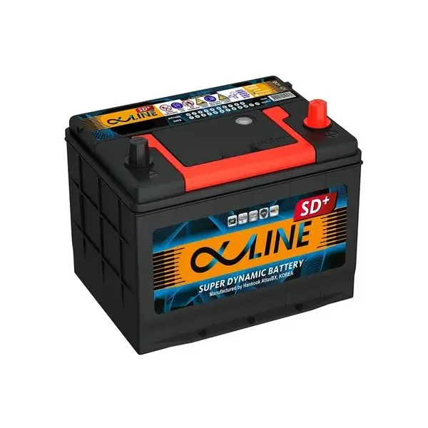 Аккумулятор ALPHALINE 70Ah euro CCA680 SD85D23L