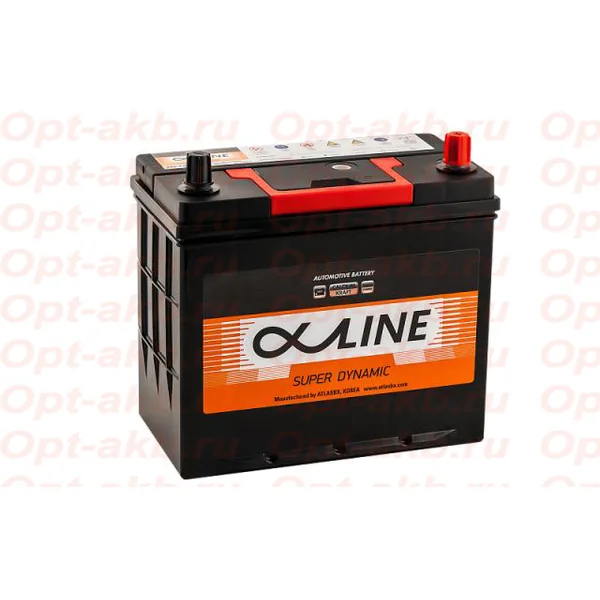 Аккумулятор ALPHALINE 55Ah euro EN500 SD 70B24L