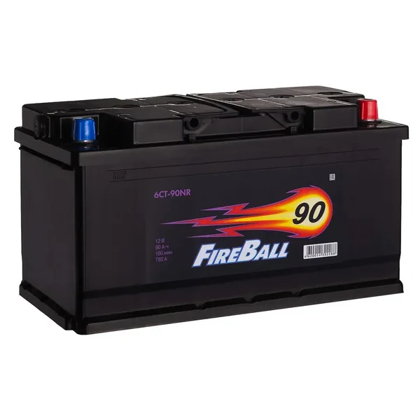 Аккумулятор FIRE BALL 90Ah прямой CCA760