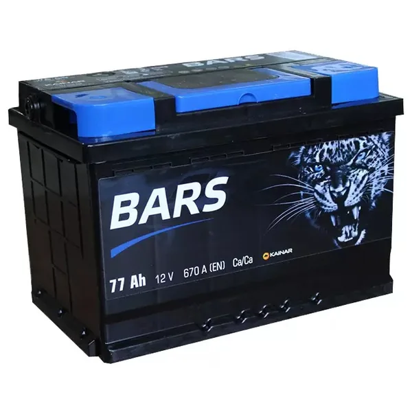 Аккумулятор BARS 77Ah euro EN670