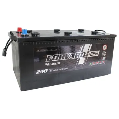 Аккумулятор FORVARD 240 Ач 1400 А (EN), обратная полярность, HC
