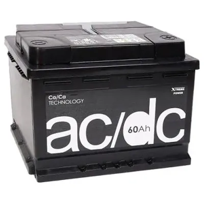 Аккумулятор AC/DC 60 Ач 500 А (EN), прямая полярность, LN2