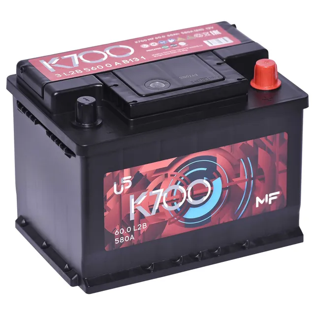 Аккумулятор K700 60 Ач 600 А (EN), обратная полярность, LN2