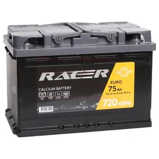 Аккумулятор RACER GT 75 Ач 720 А (EN), прямая полярность, LN3