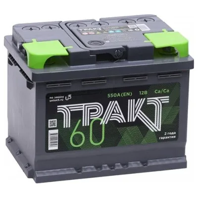Аккумулятор ТРАКТ 60 Ач 550 А (EN), обратная полярность, LN2