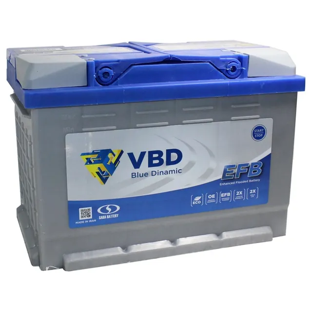 Аккумулятор VBD Blue Dinamic 85 Ач 800 А (EN), обратная полярность, LN3