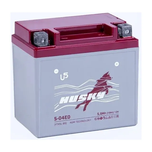 Аккумулятор HUSKY 5 Ач 70 А, обратная полярность, YTZ6S