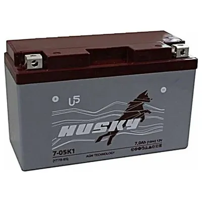 Аккумулятор HUSKY 6.5 Ач 95 А, обратная полярность, YTZ7S